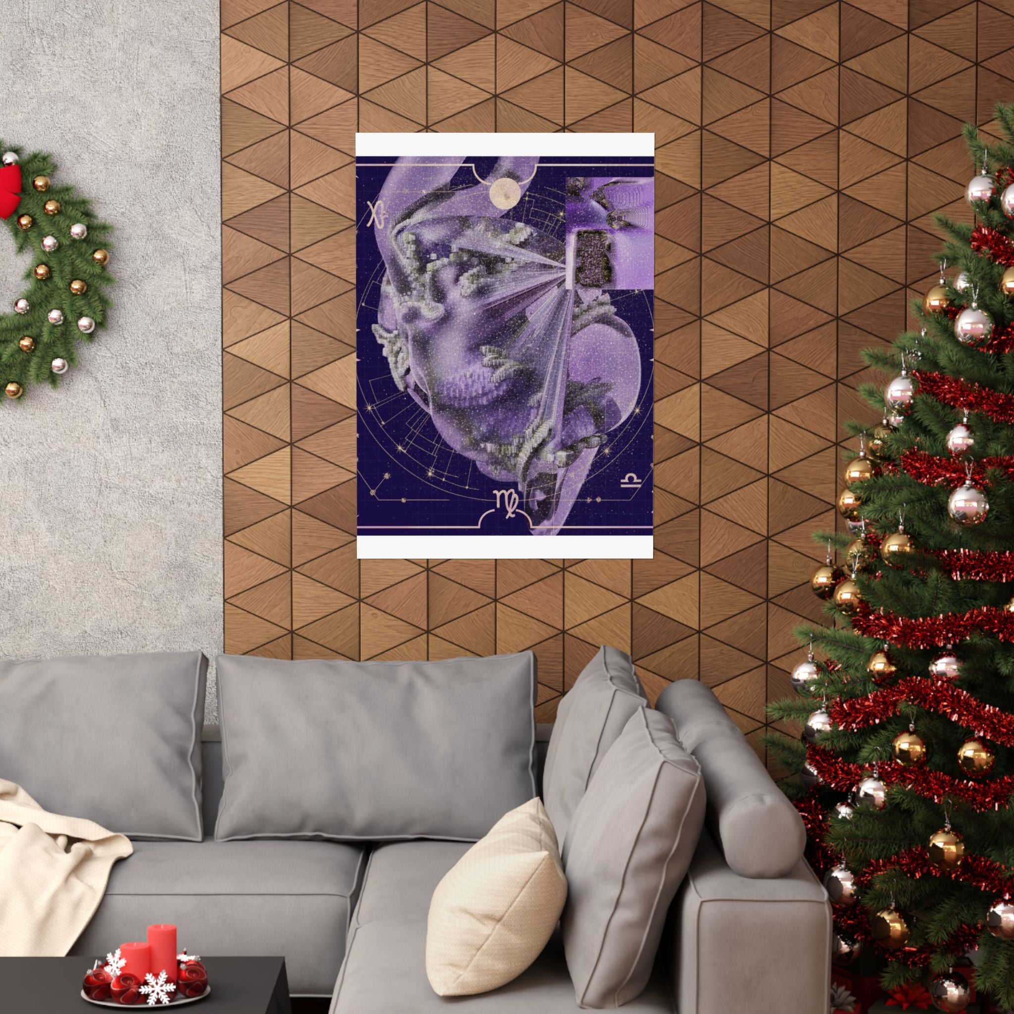 Celestial — Abstract — Matte Poster