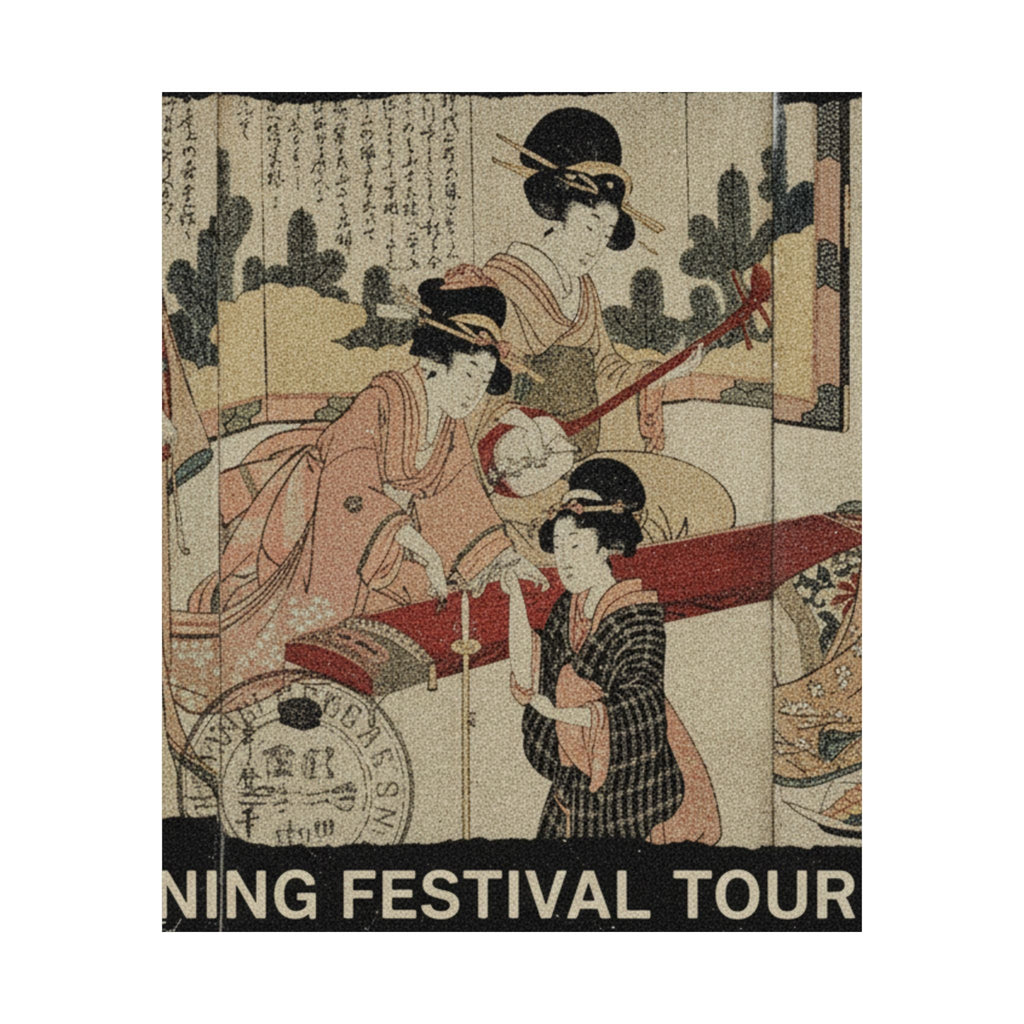 Vintage Bootleg — A Merry Evening Party — Matte Poster