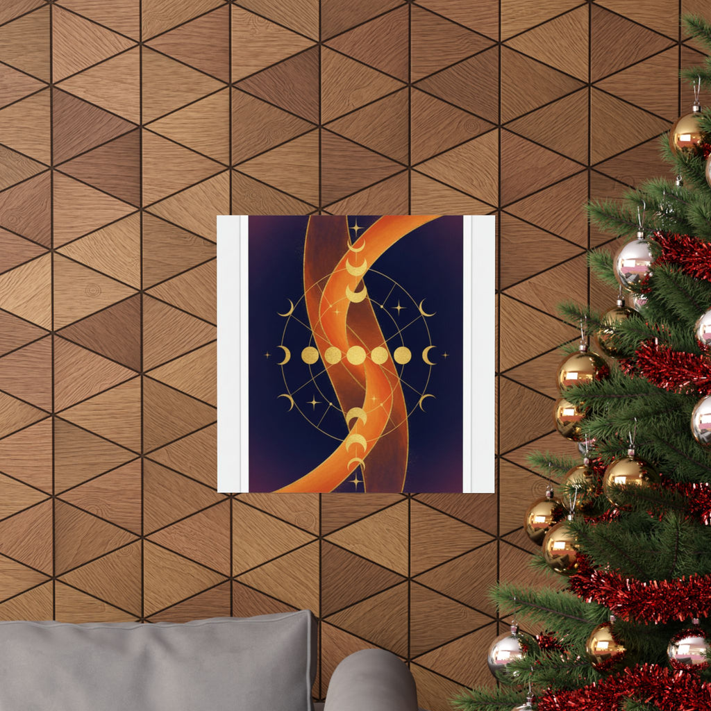 Celestial — Abstract — Matte Poster