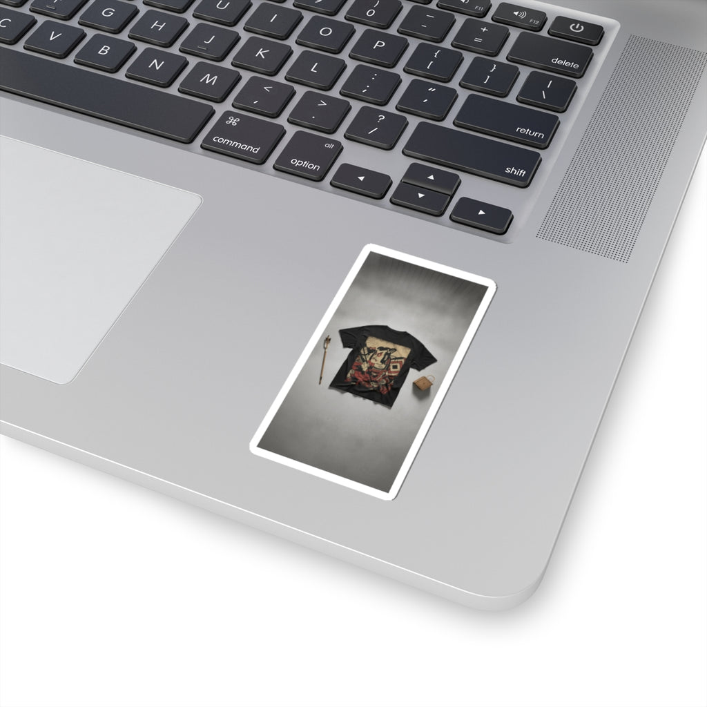Product Marketing — An Actor Portrait (Wears A Danjuro Mon) — Kiss-Cut Sticker
