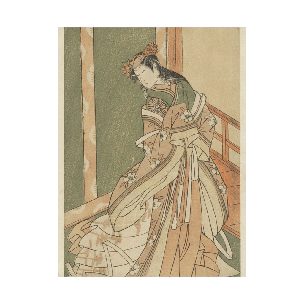 Botanical — The Third Princess (Onna San No Miya) — Matte Poster