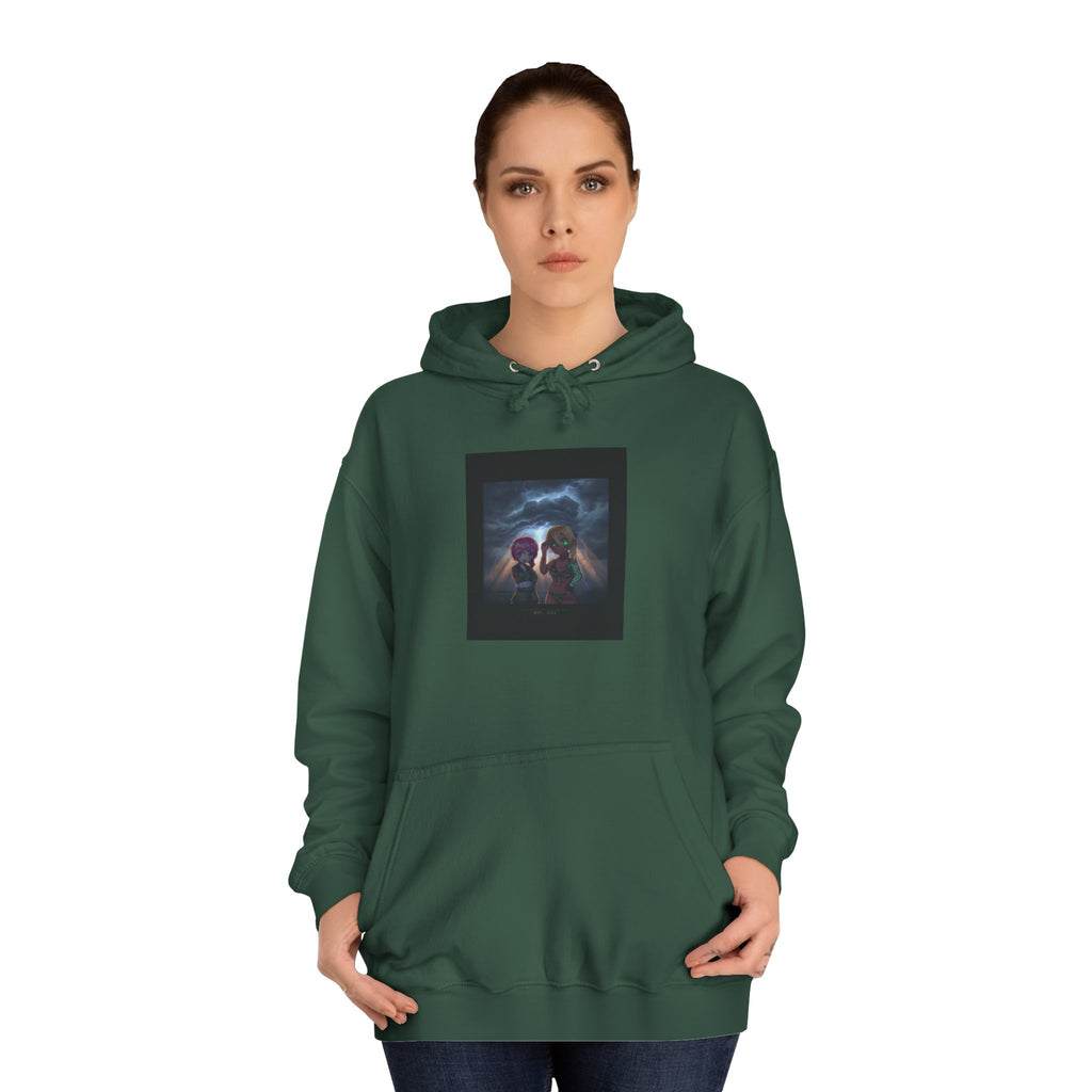 Anime Lightning Storm Sky Dramatic Pullover Hoodie
