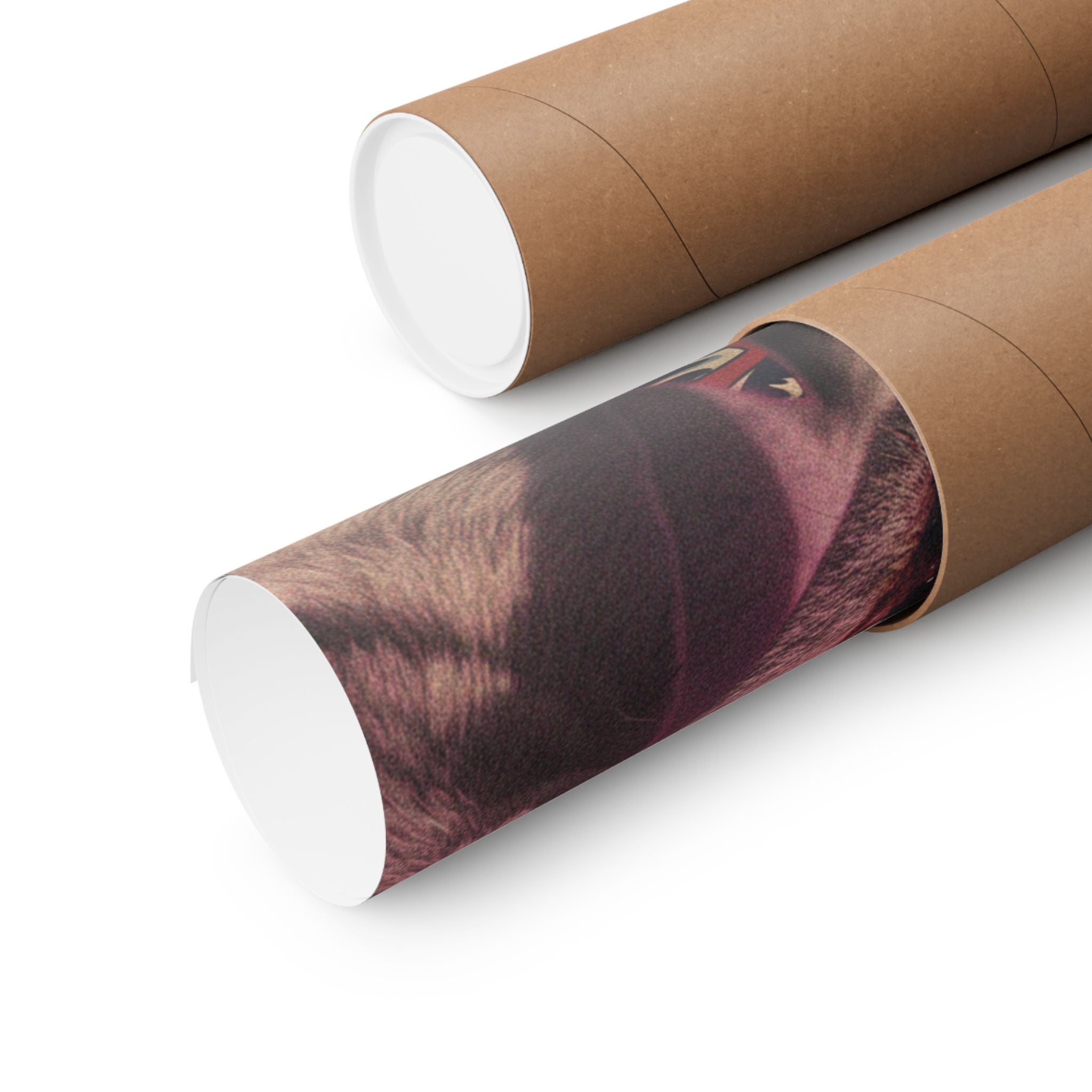 Japanese Street — Dog — Matte Poster