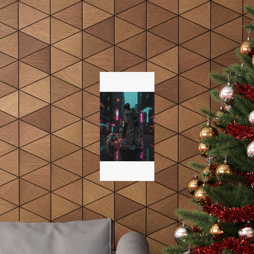 Fast Furious — New Year Greeting Card For "Rat" Year — Matte Poster