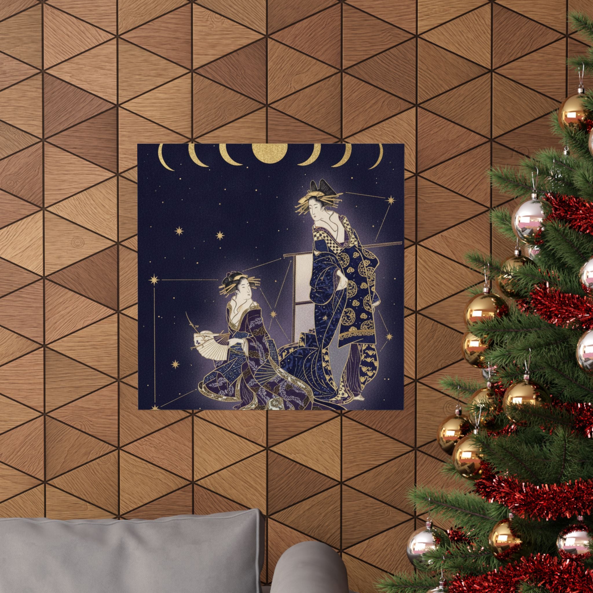 Celestial — Two Courtesans — Matte Poster
