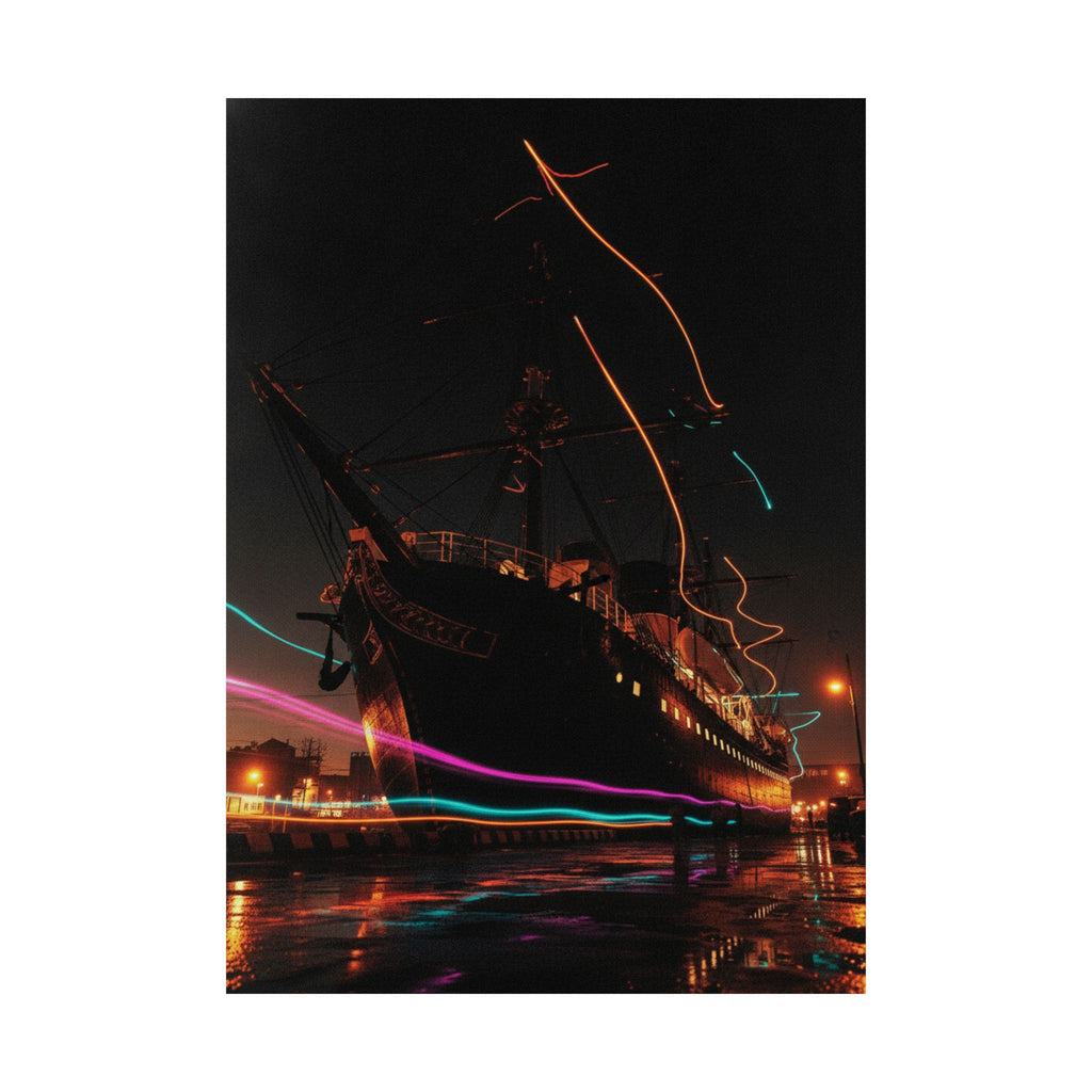 Fast Furious — Yokohama Trade: Picture Of Westerners Shipping Cargo — Matte Poster
