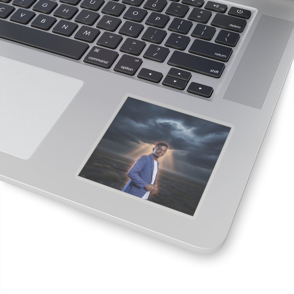 Dramatic Storm kiss-cut sticker — product view 13