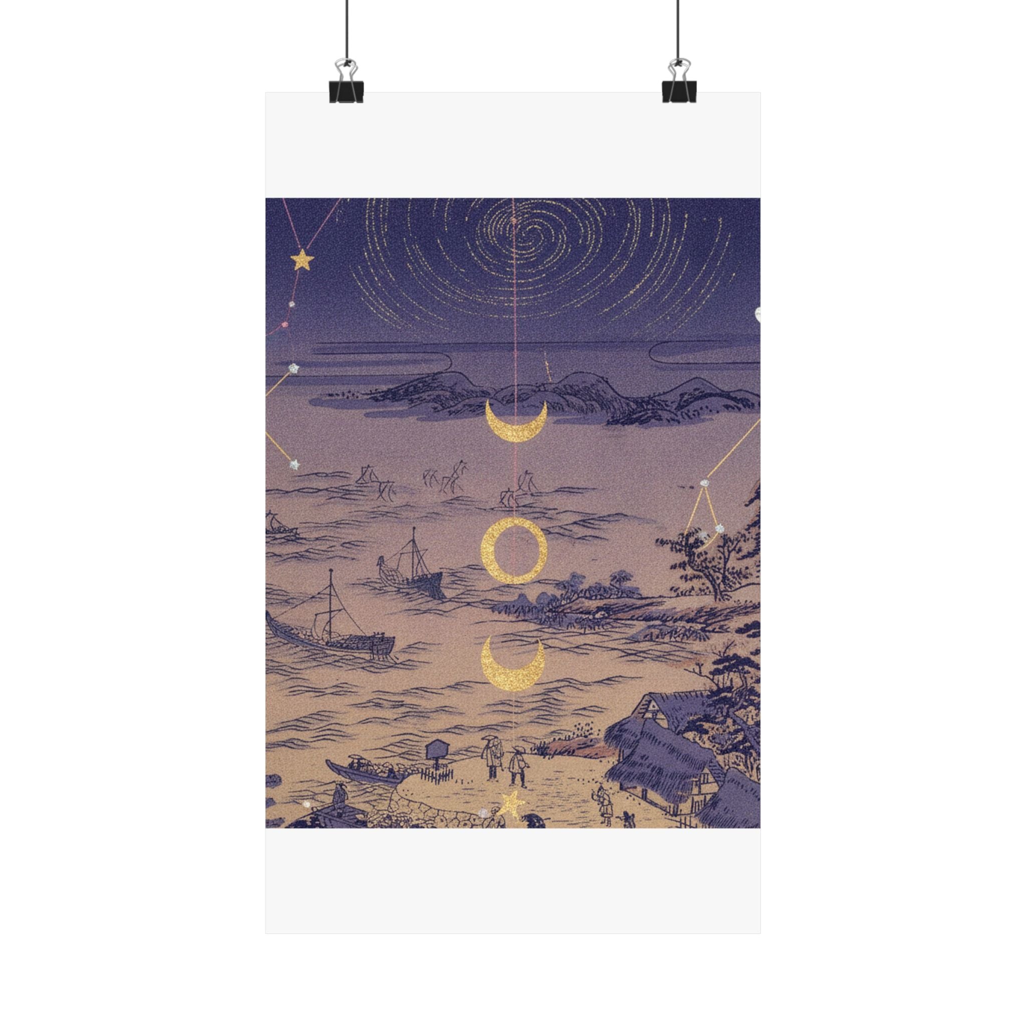 BORN FROM STARS | Sails Returning To Yahashi — Matte Poster
