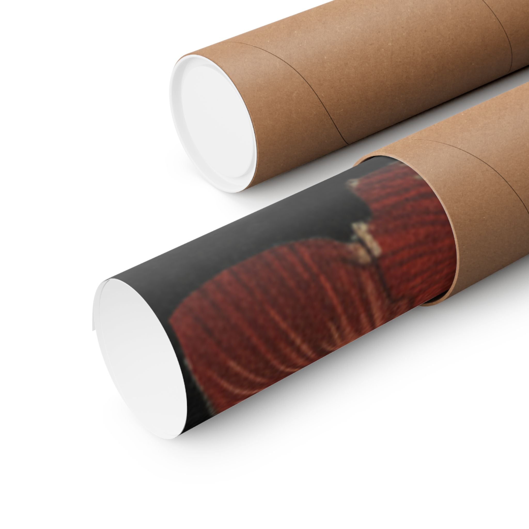 Dramatic Storm — Lobster On A Piece Of Charcoal — Matte Poster
