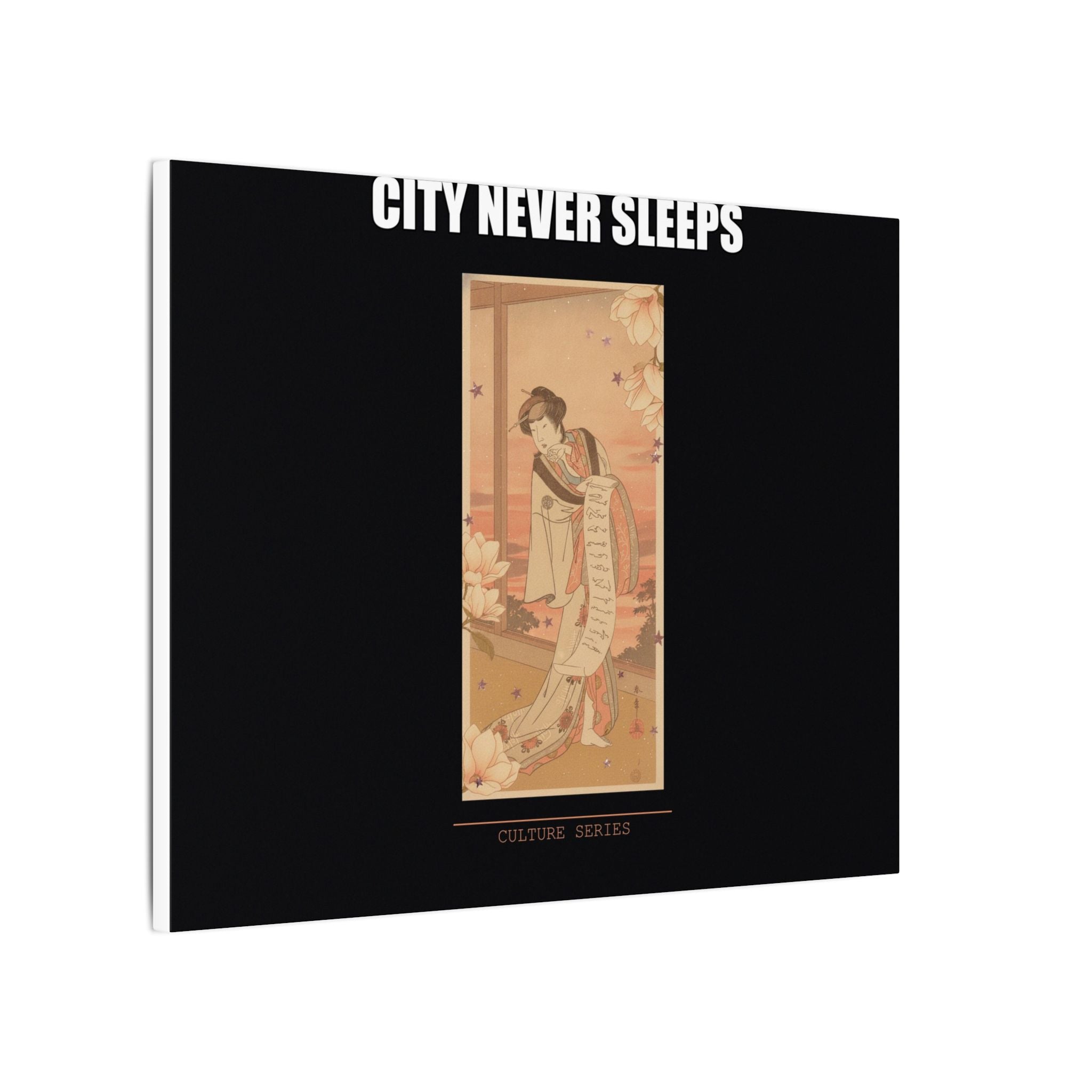 STREET CERTIFIED | The Second Yamashito Kinsaku As A Courtesan Standing In A Room — Matte Canvas