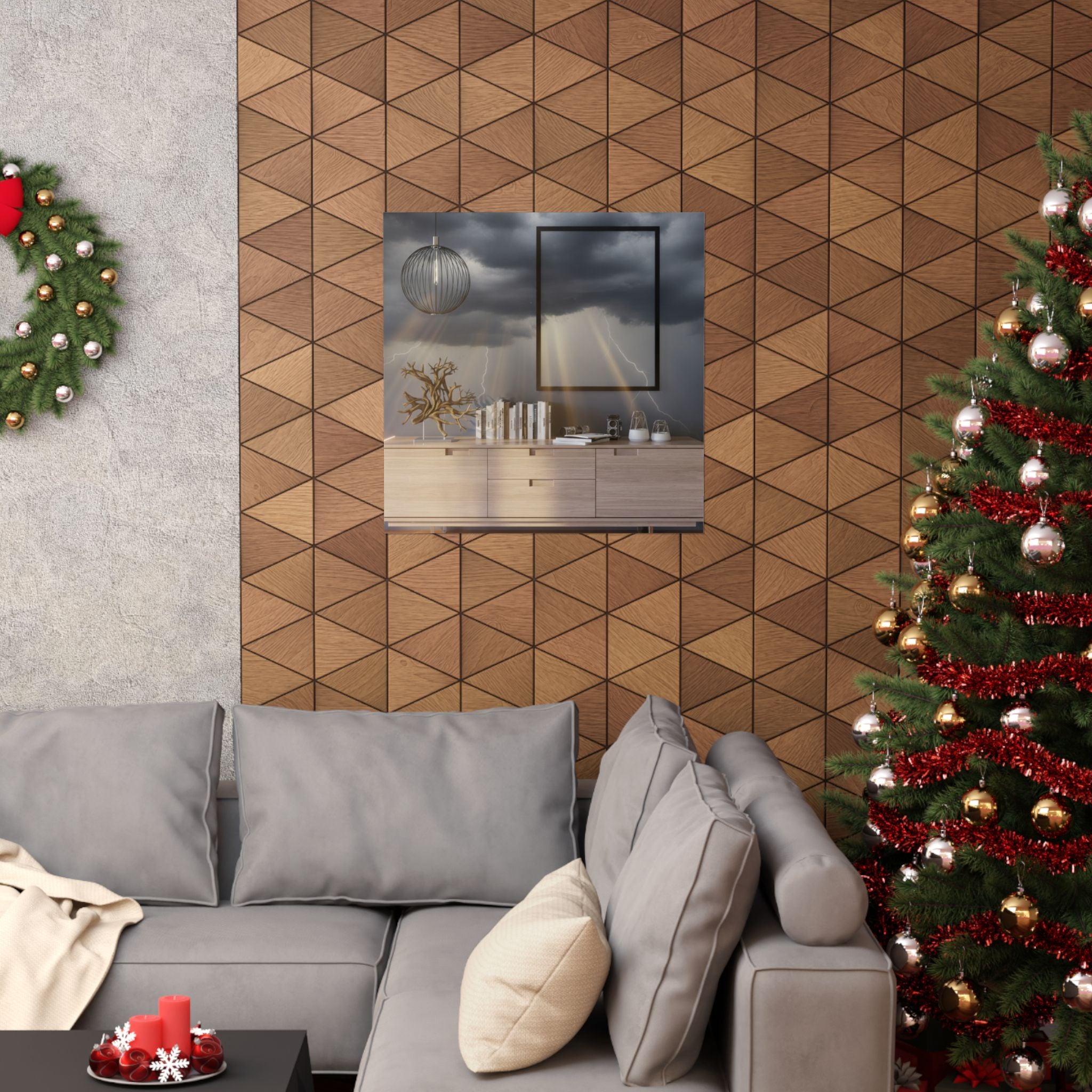 Dramatic Storm — Interior — Matte Poster