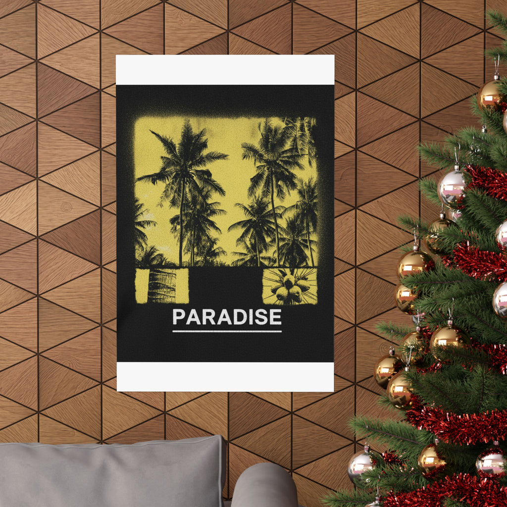 Streetwear Collage — Palms — Matte Poster