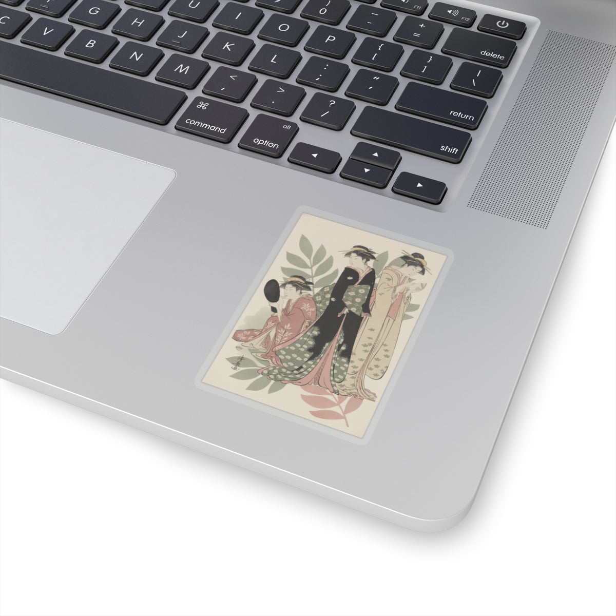 Botanical — Three Geishas Of Tachibana Street In Their Room — Kiss-Cut Sticker
