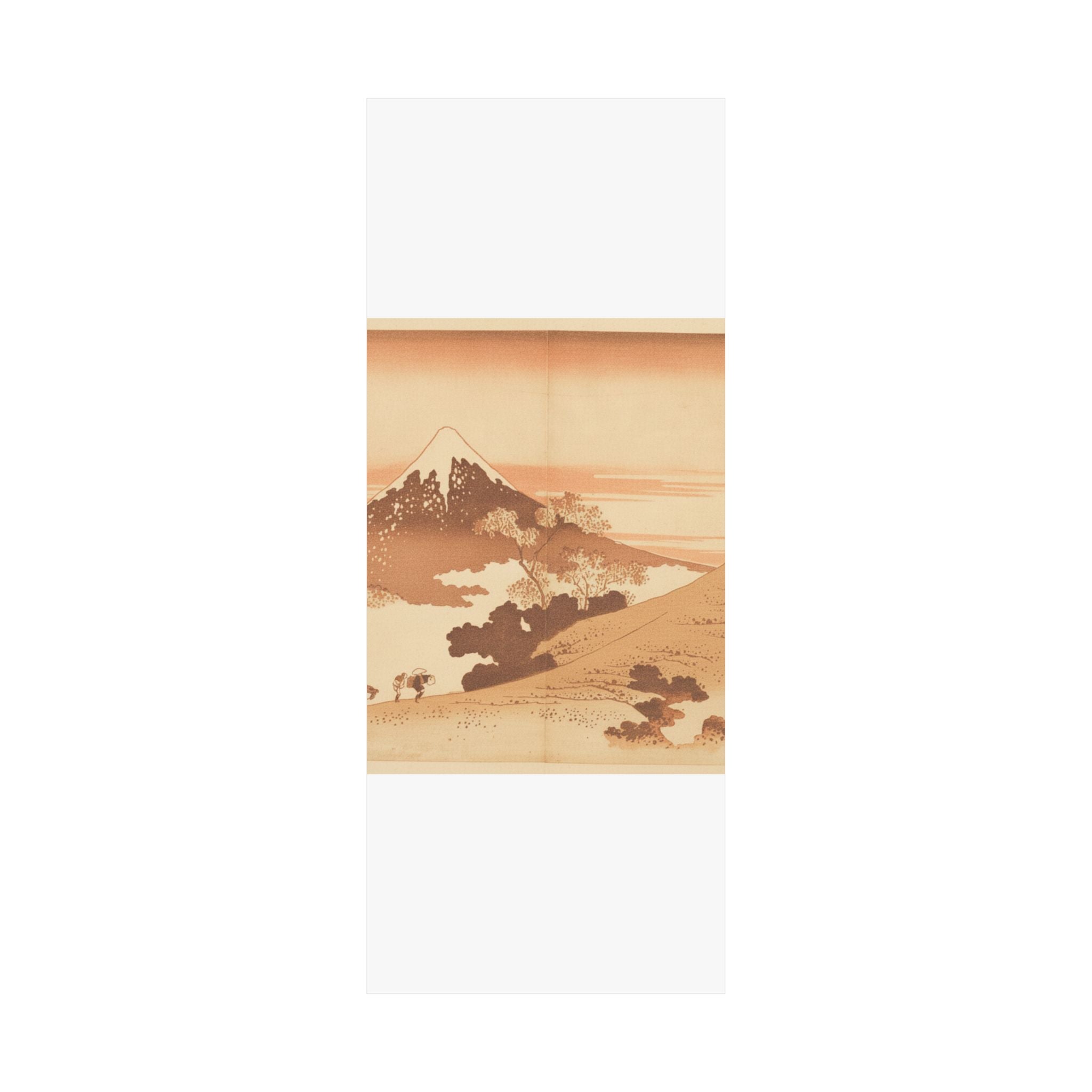 Southern Sunset — Fuji From Inume (?) Pass — Matte Poster