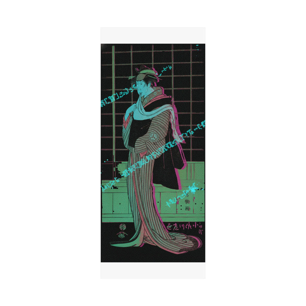 Glitch Culture — Osagawa Tsuneyo Ii As The Hairdresser O-Roku — Matte Poster
