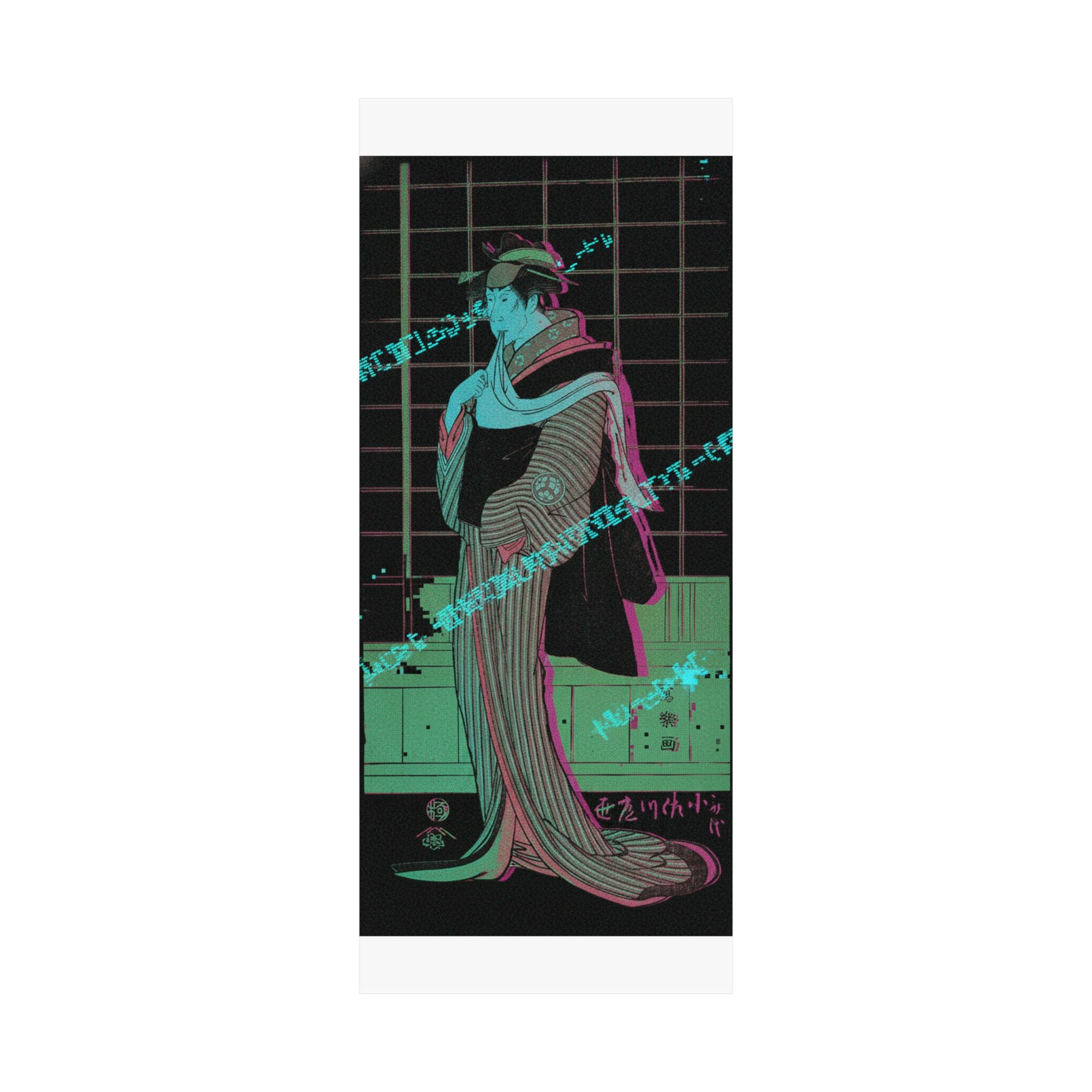 Glitch Culture — Osagawa Tsuneyo Ii As The Hairdresser O-Roku — Matte Poster