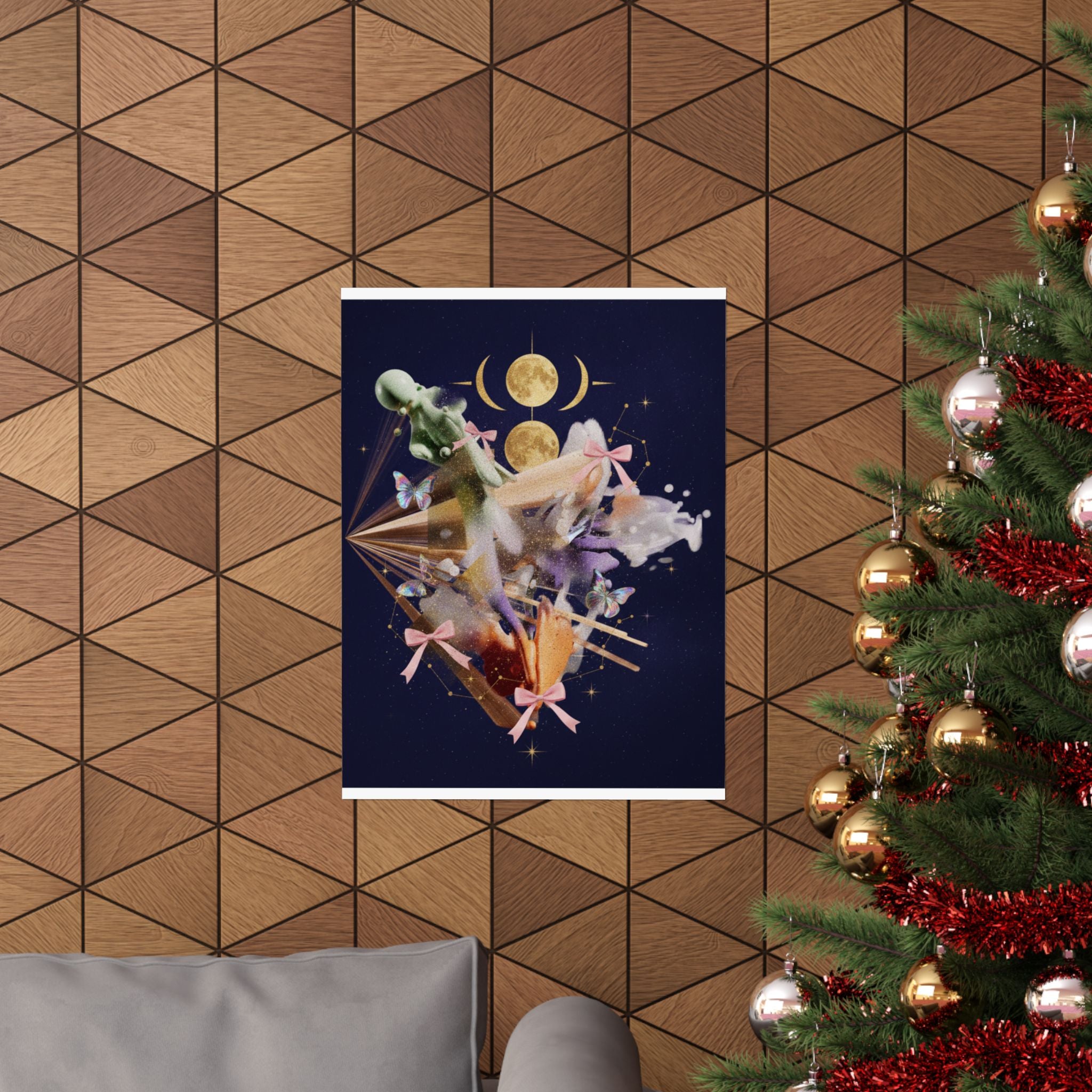 Celestial — Abstract — Matte Poster