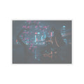 Neon Noir — Two Girls Under Plum Tree — Kiss-Cut Sticker