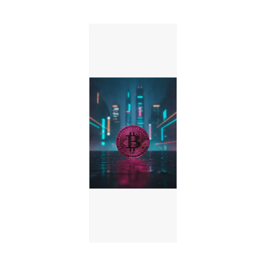 Neon Noir — Coin — Matte Poster