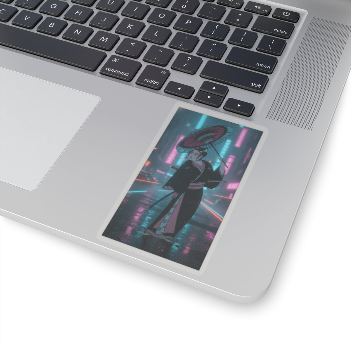 Neon Noir — The Third Ichikawa Yaozo In The Role Of The Otokodate Sukeroku — Kiss-Cut Sticker