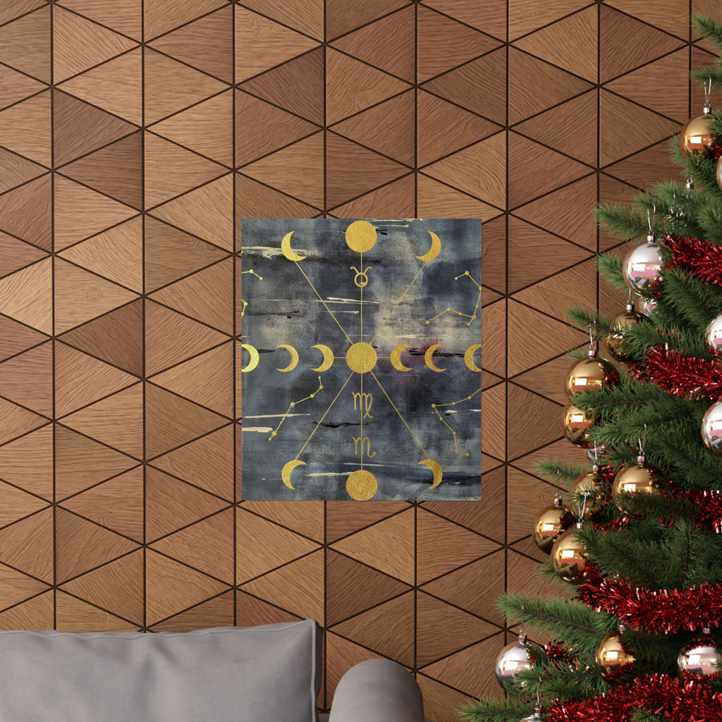 Celestial — Abstract — Matte Poster