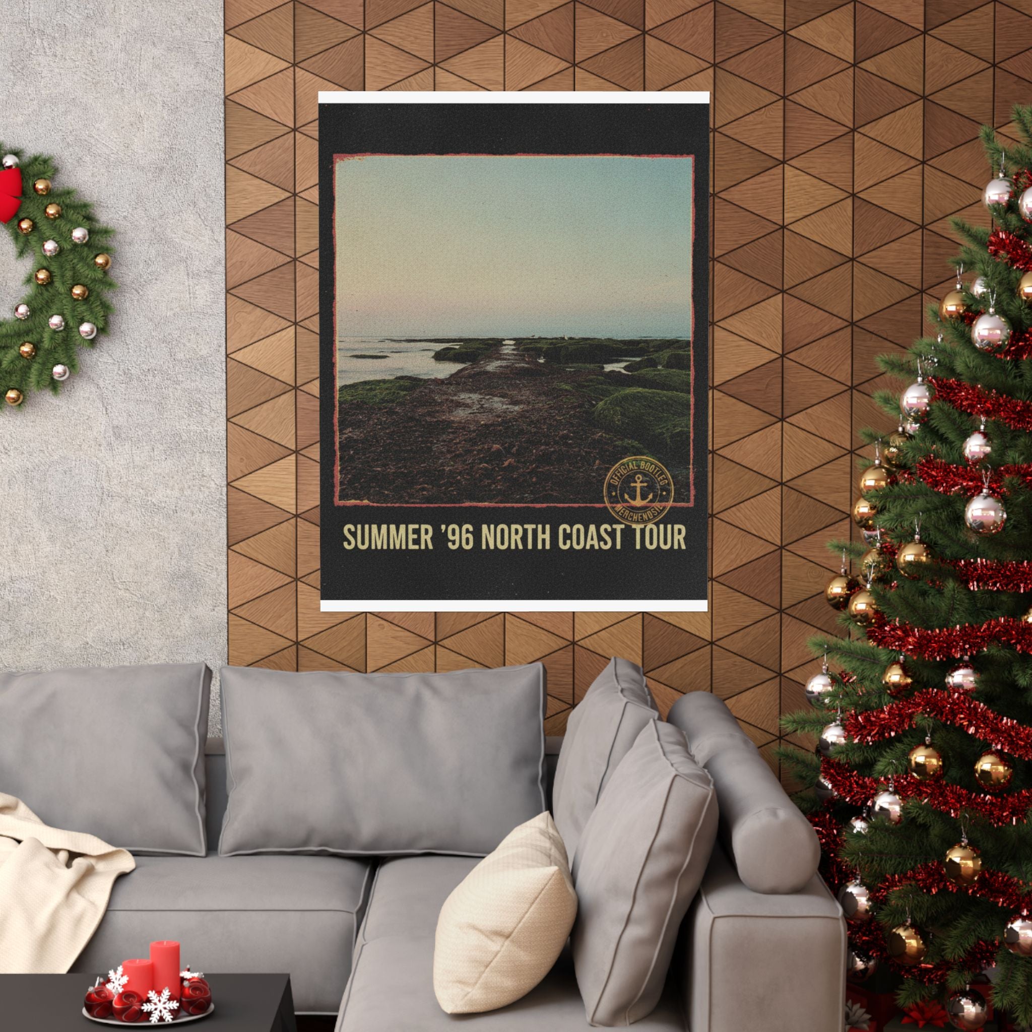 Vintage Bootleg — Beach — Matte Poster