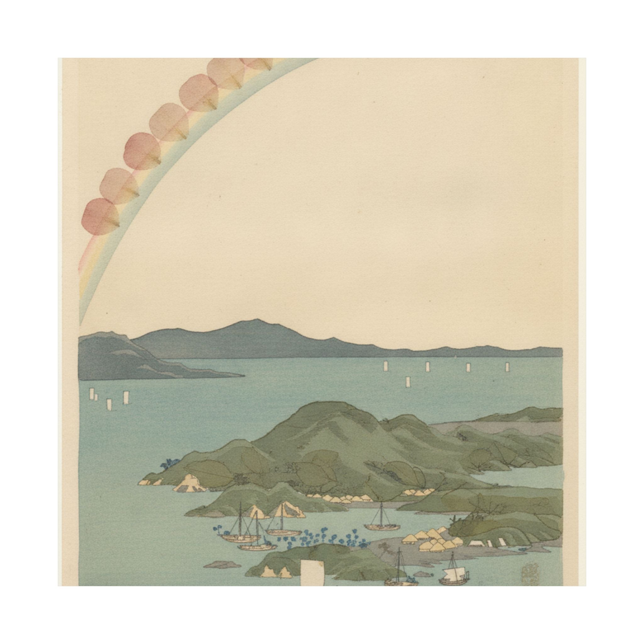 Botanical — Tsushima Kaigan Yubare — Matte Poster