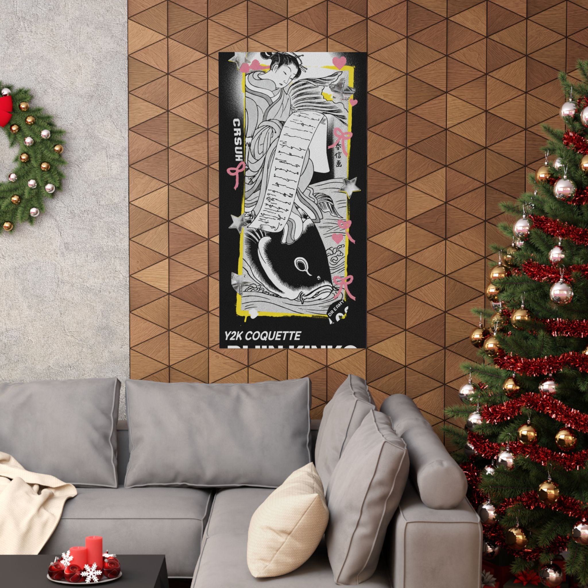 Streetwear Collage — The Bijin Kinko — Matte Poster