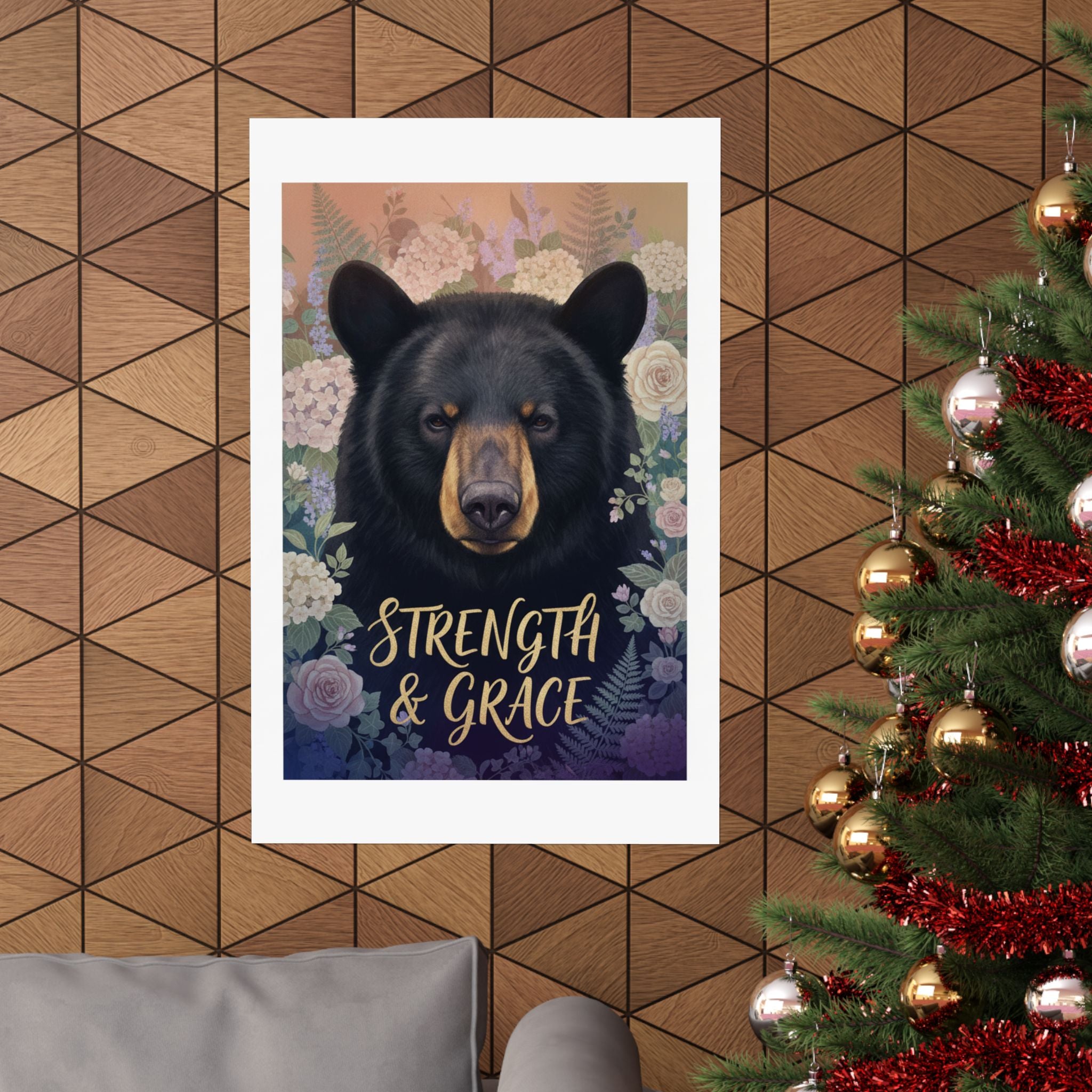 Affirmation — Bear — Matte Poster