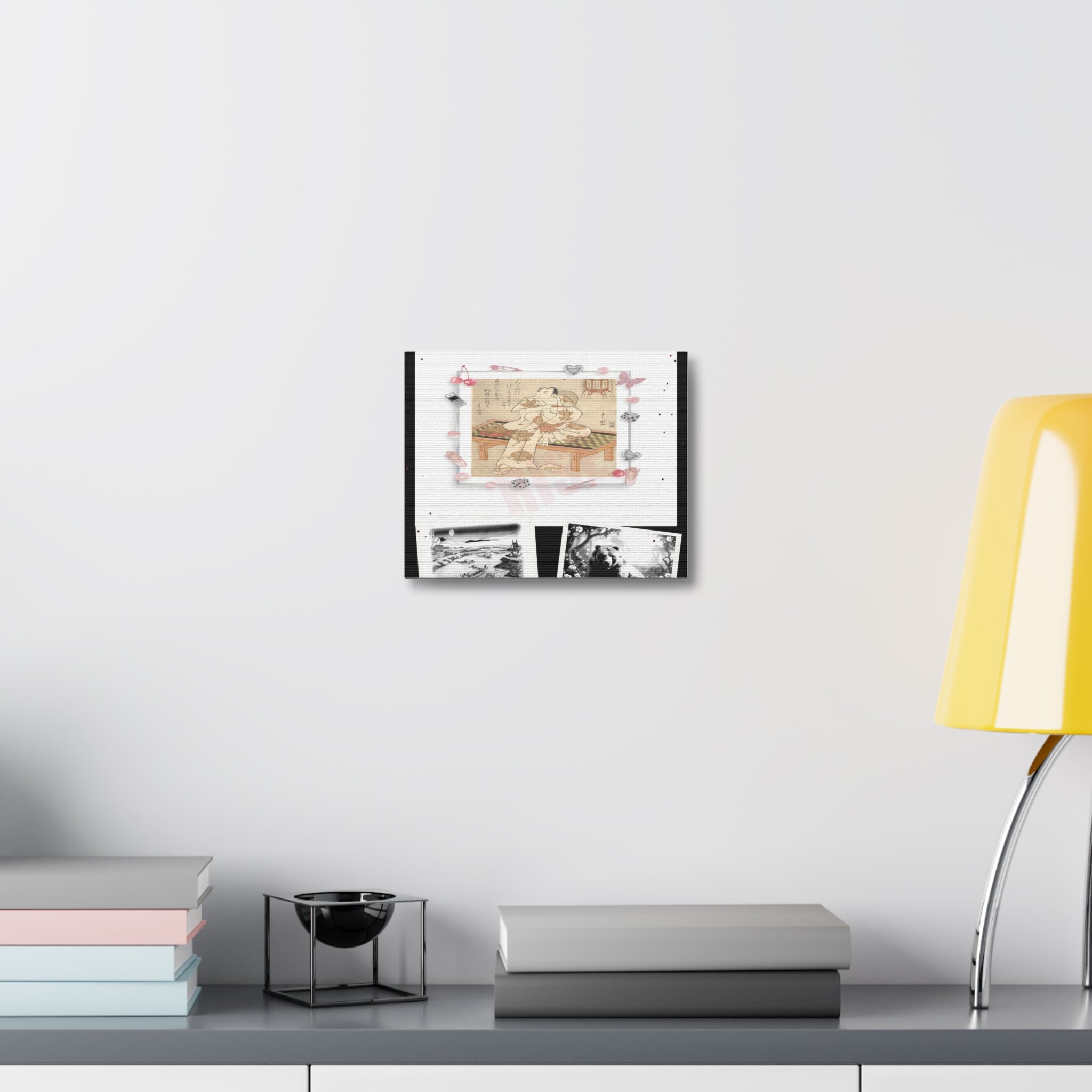Clothing Collage Wall Art canvas print — product view 7