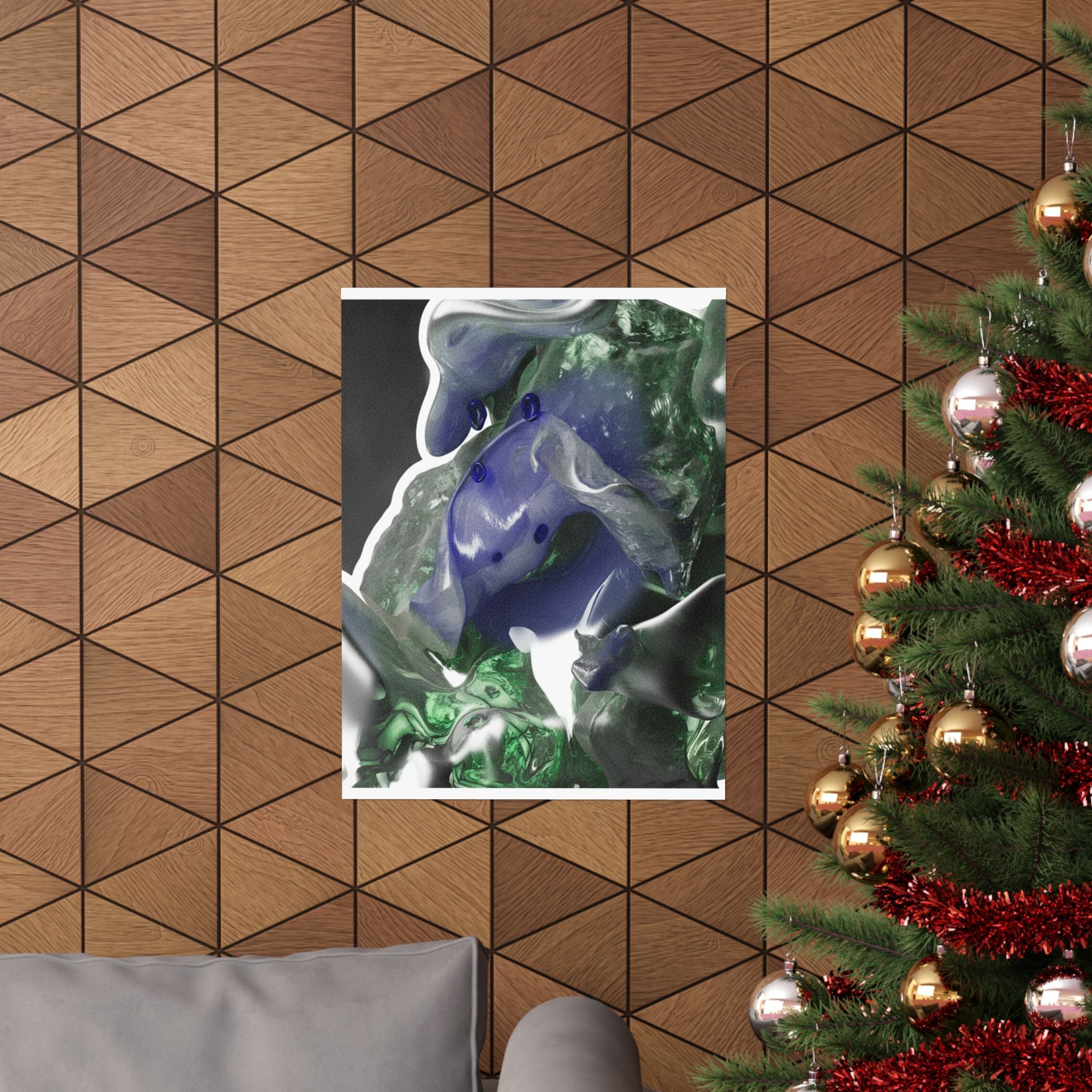 Watercolor — Abstract — Matte Poster