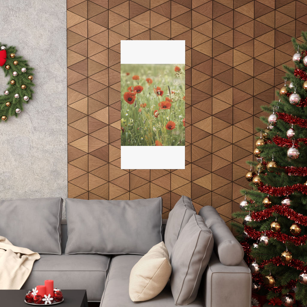 Watercolor — Flower — Matte Poster