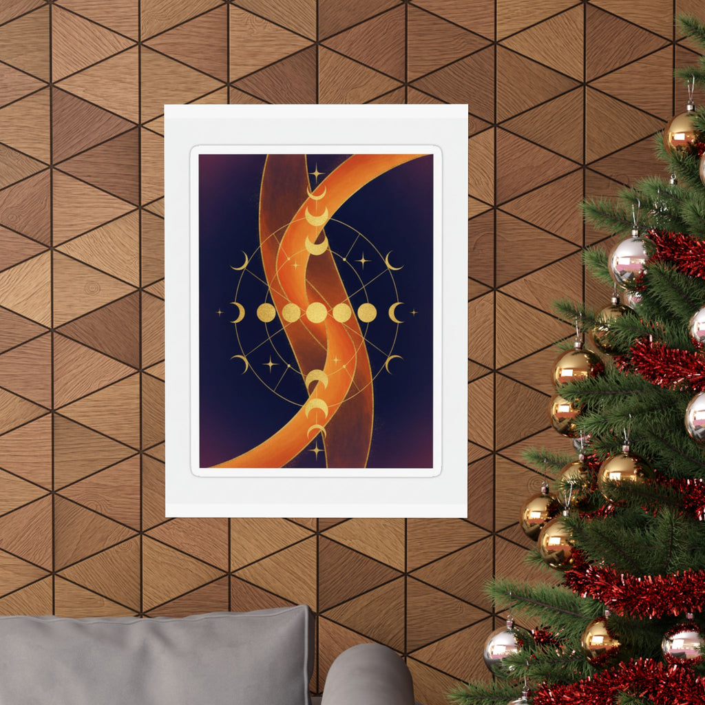 Celestial — Abstract — Matte Poster