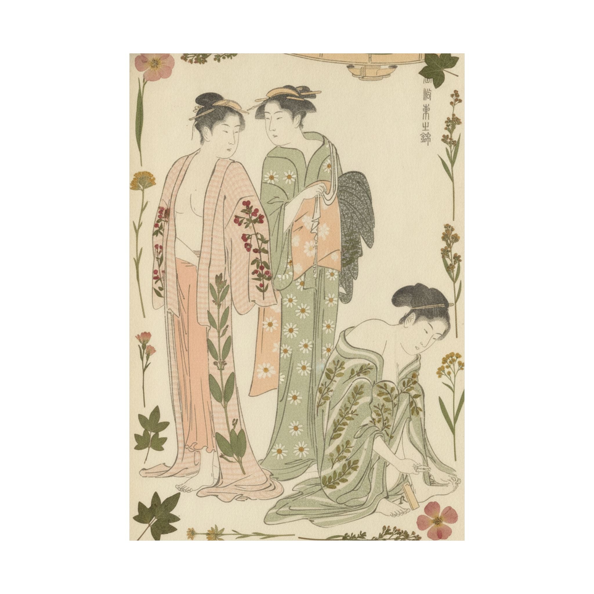 Botanical — Cutting The Toenails; The Toilet After The Bath — Matte Poster