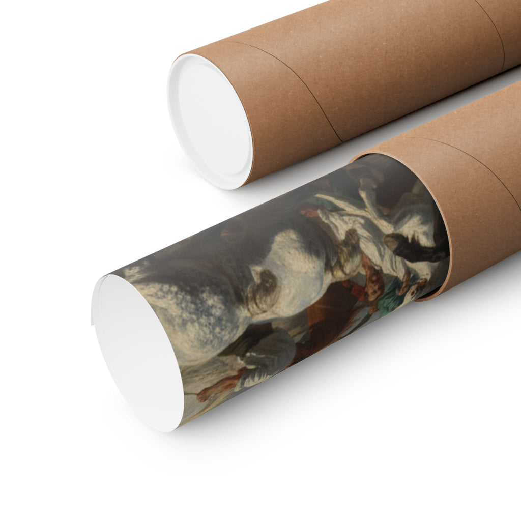 Dramatic Storm — Horse — Matte Poster