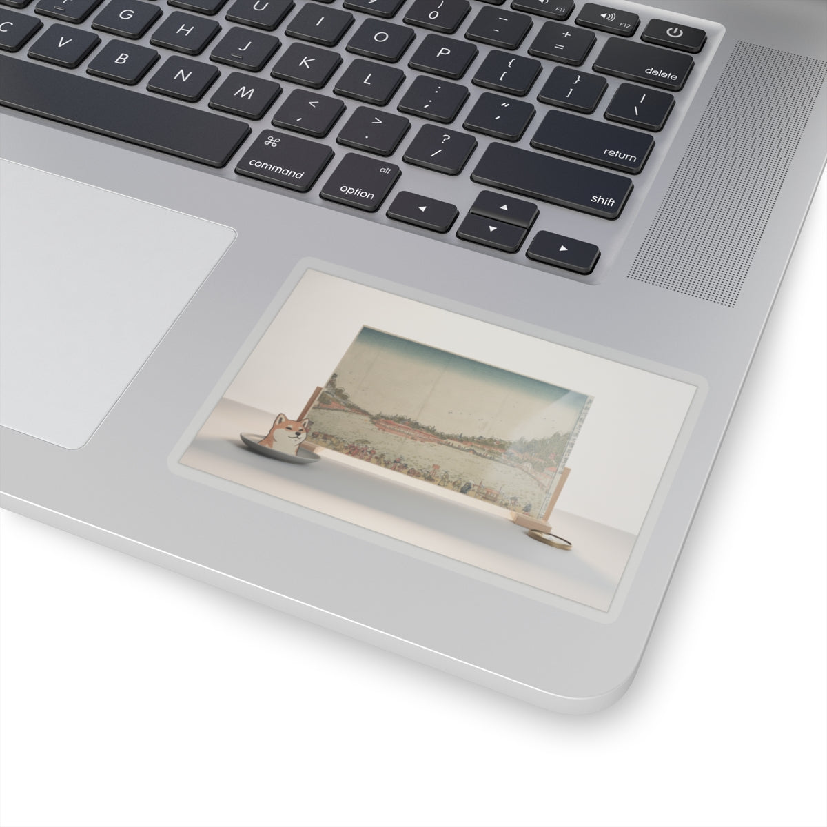 Product Marketing — Perspective Print: Shinobazu Pond — Kiss-Cut Sticker