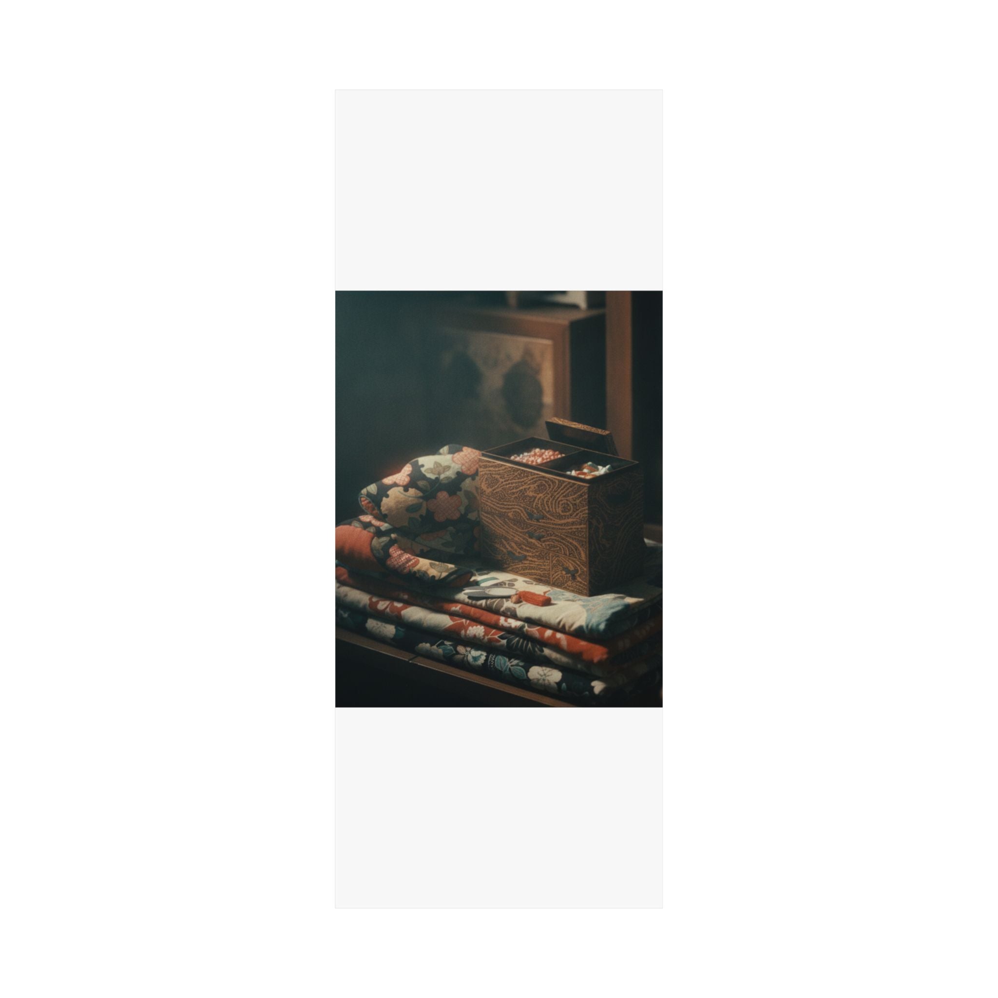 Cinematic — Lady'S Work-Box And Bed Clothing — Matte Poster
