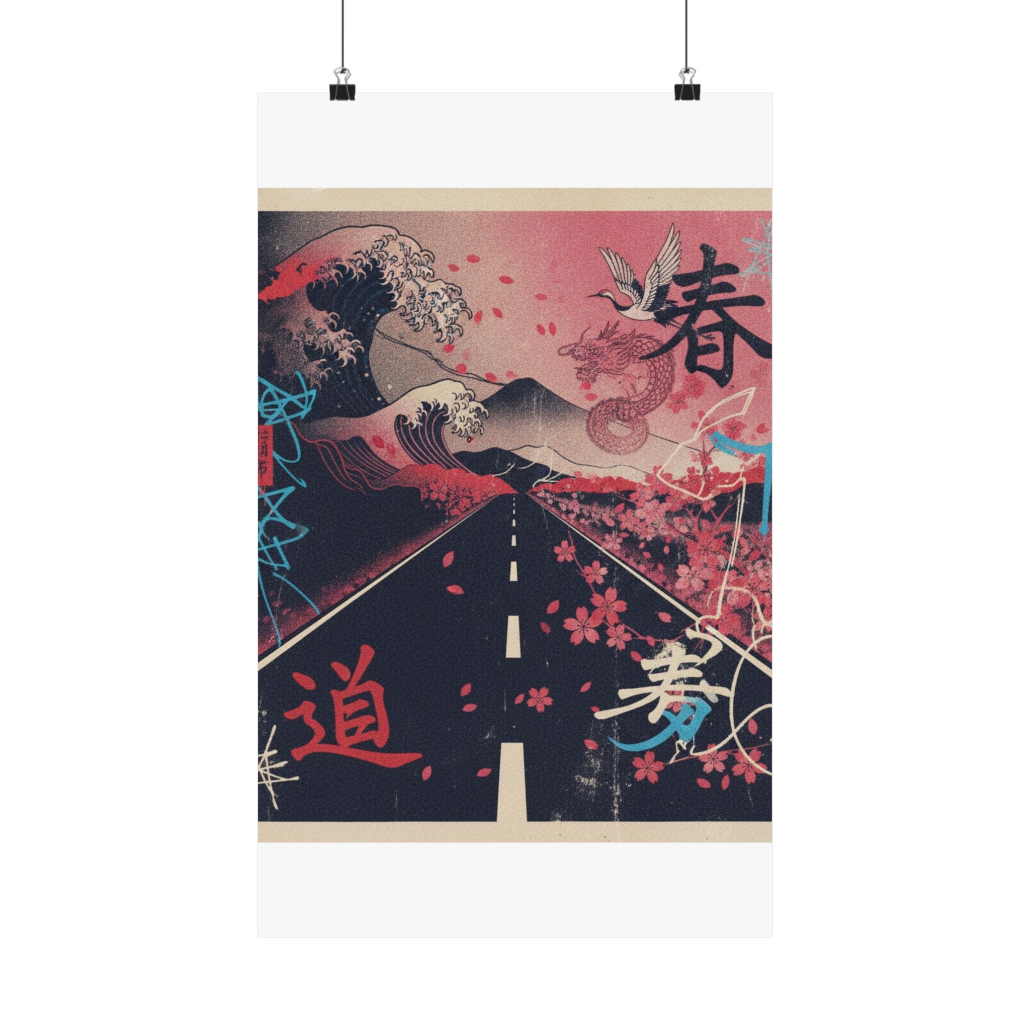 Japanese Street art print — product view 20
