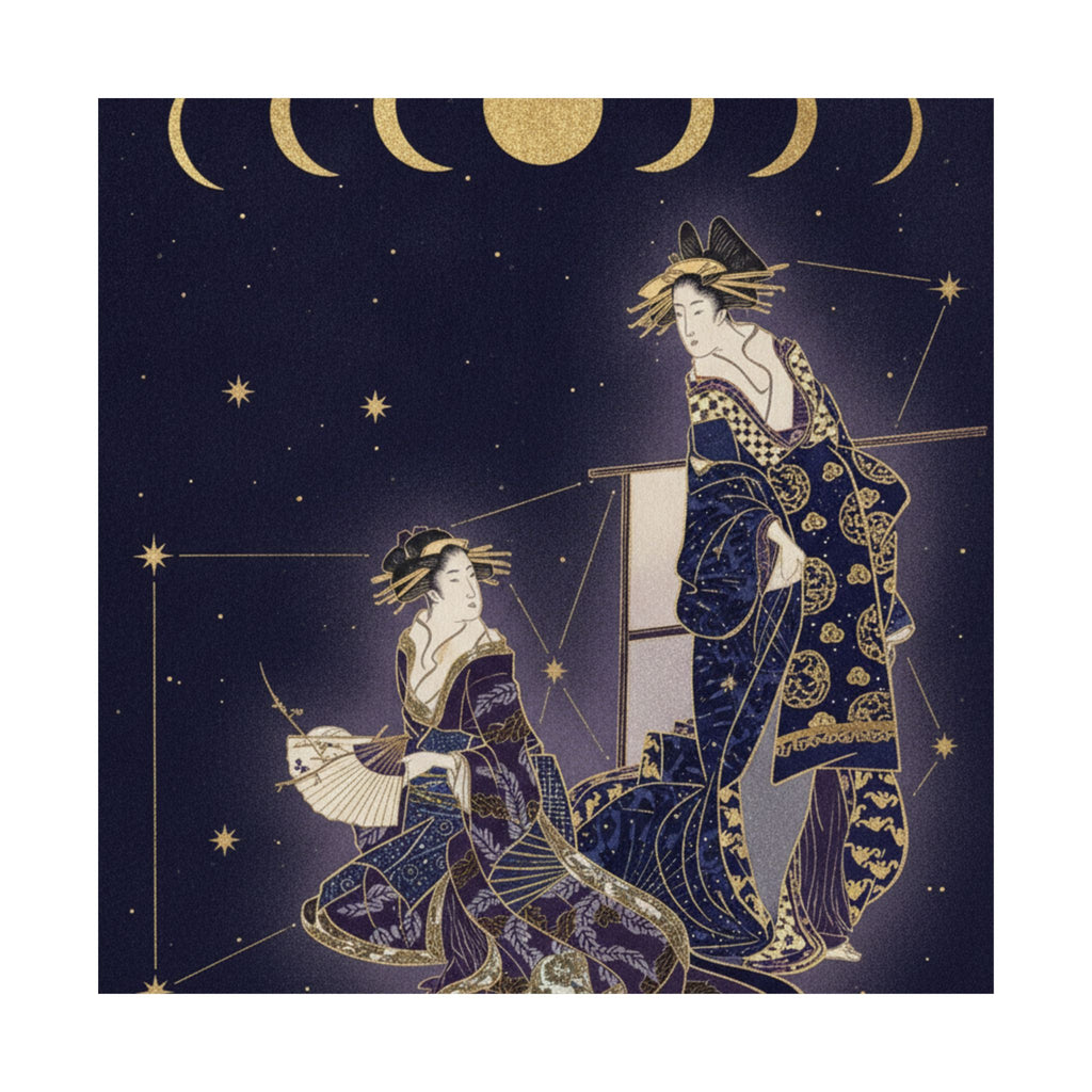 Celestial — Two Courtesans — Matte Poster