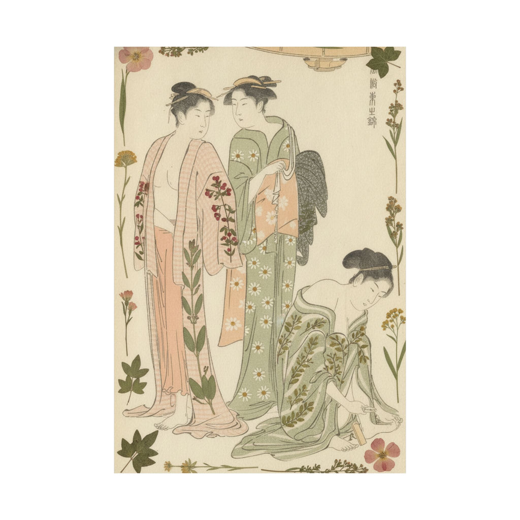 Botanical — Cutting The Toenails; The Toilet After The Bath — Matte Poster