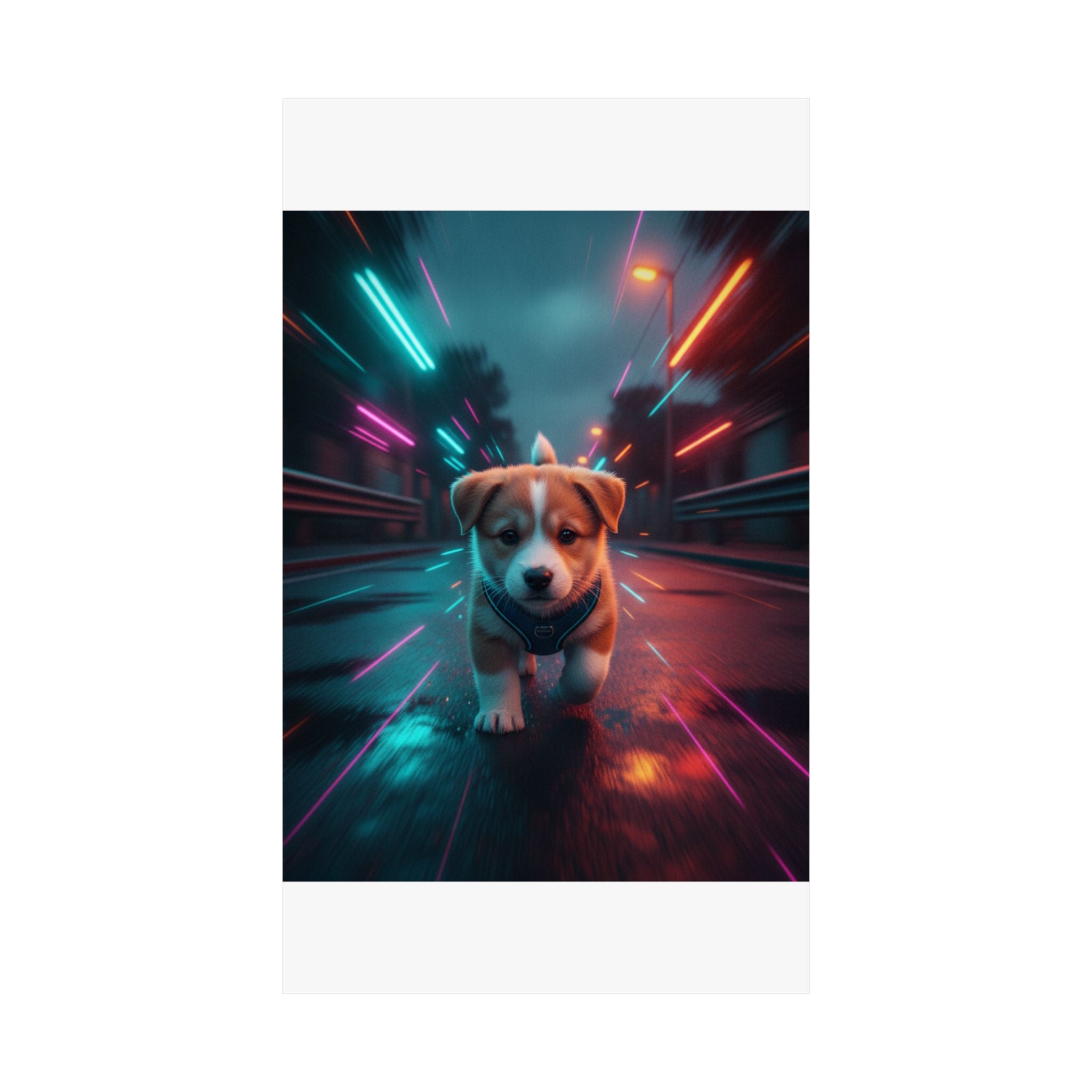 Fast Furious — Dog — Matte Poster