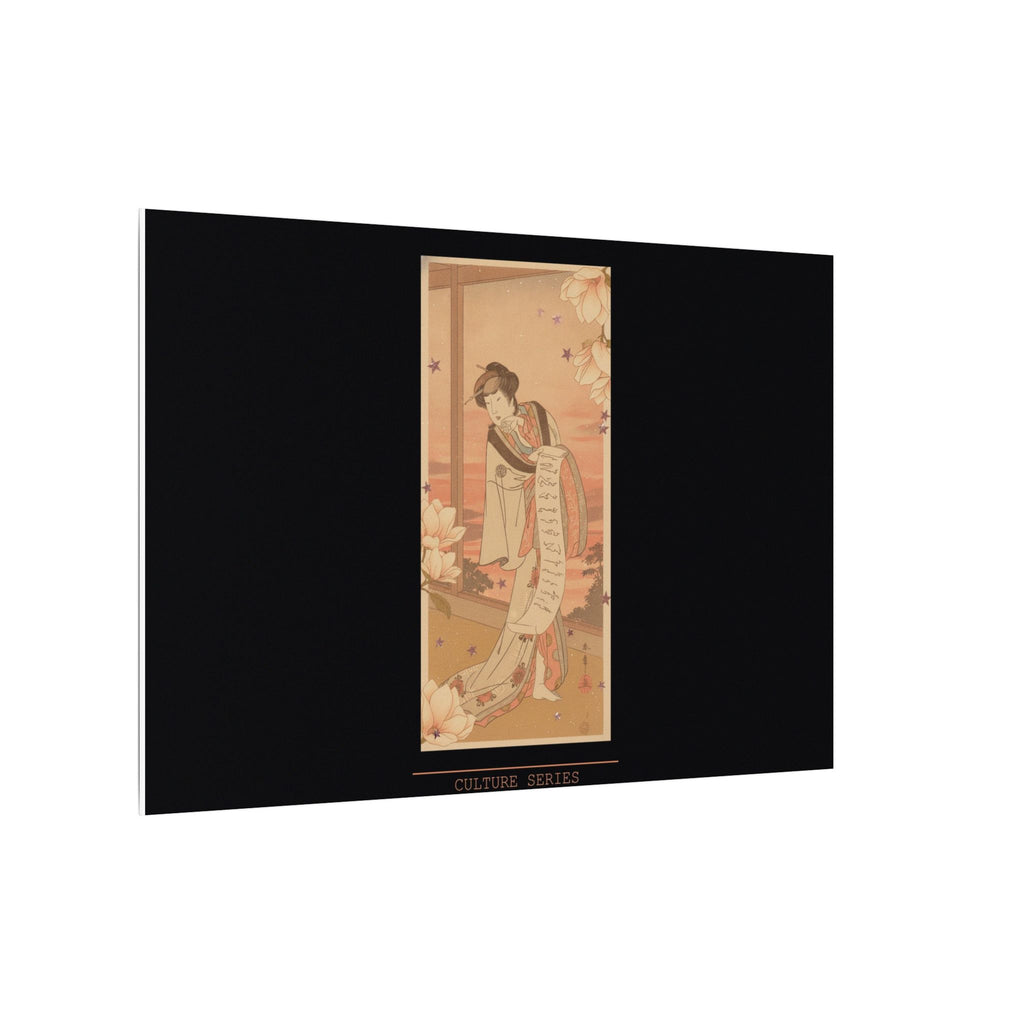STREET CERTIFIED | The Second Yamashito Kinsaku As A Courtesan Standing In A Room — Matte Canvas