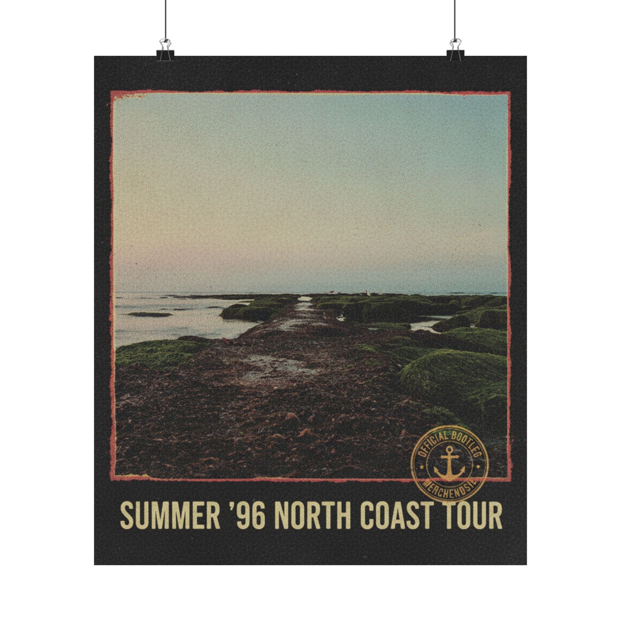 Vintage Bootleg — Beach — Matte Poster