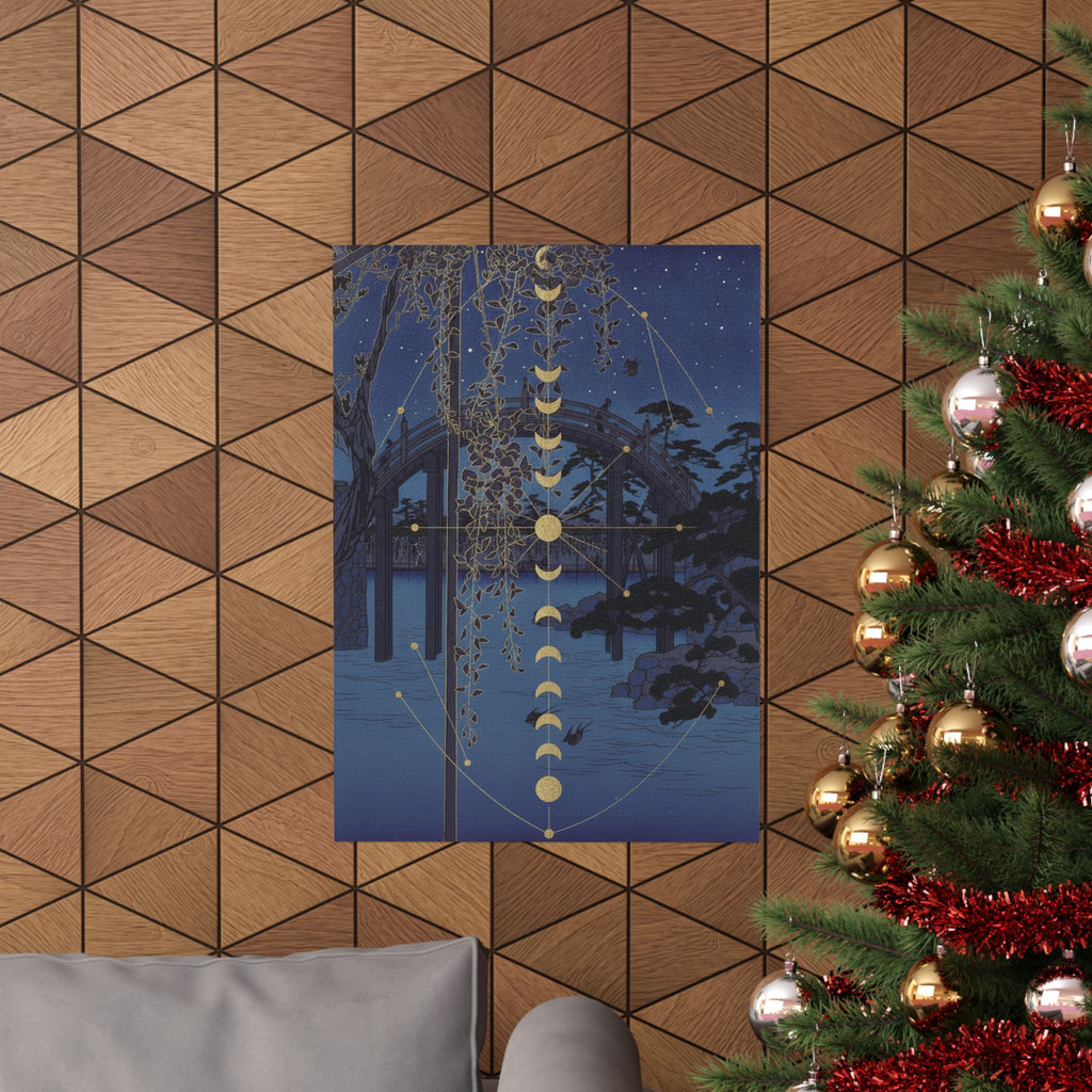 Celestial — In The Kameido Tenjin Shrine Compound — Matte Poster
