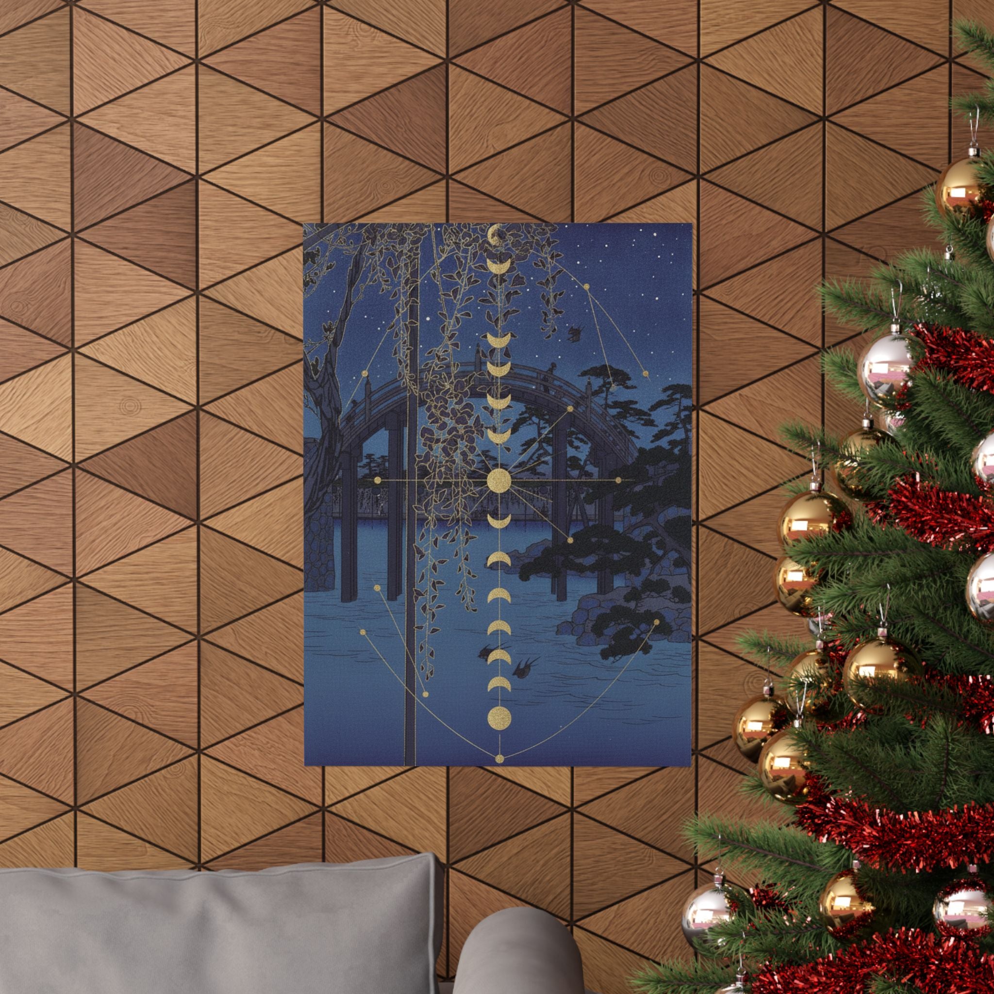 Celestial — In The Kameido Tenjin Shrine Compound — Matte Poster
