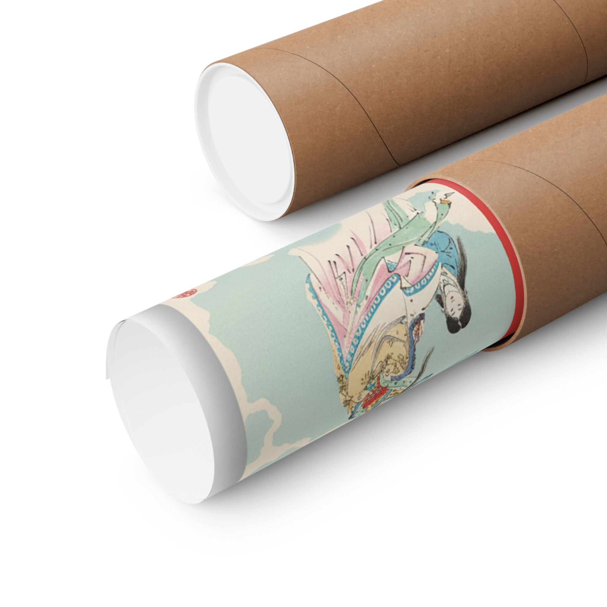 Ecommerce Main — 'Ideal And Actual' (Risō To Genjitsu); Iillustration From Bungei Kurabu (Literar — Matte Poster