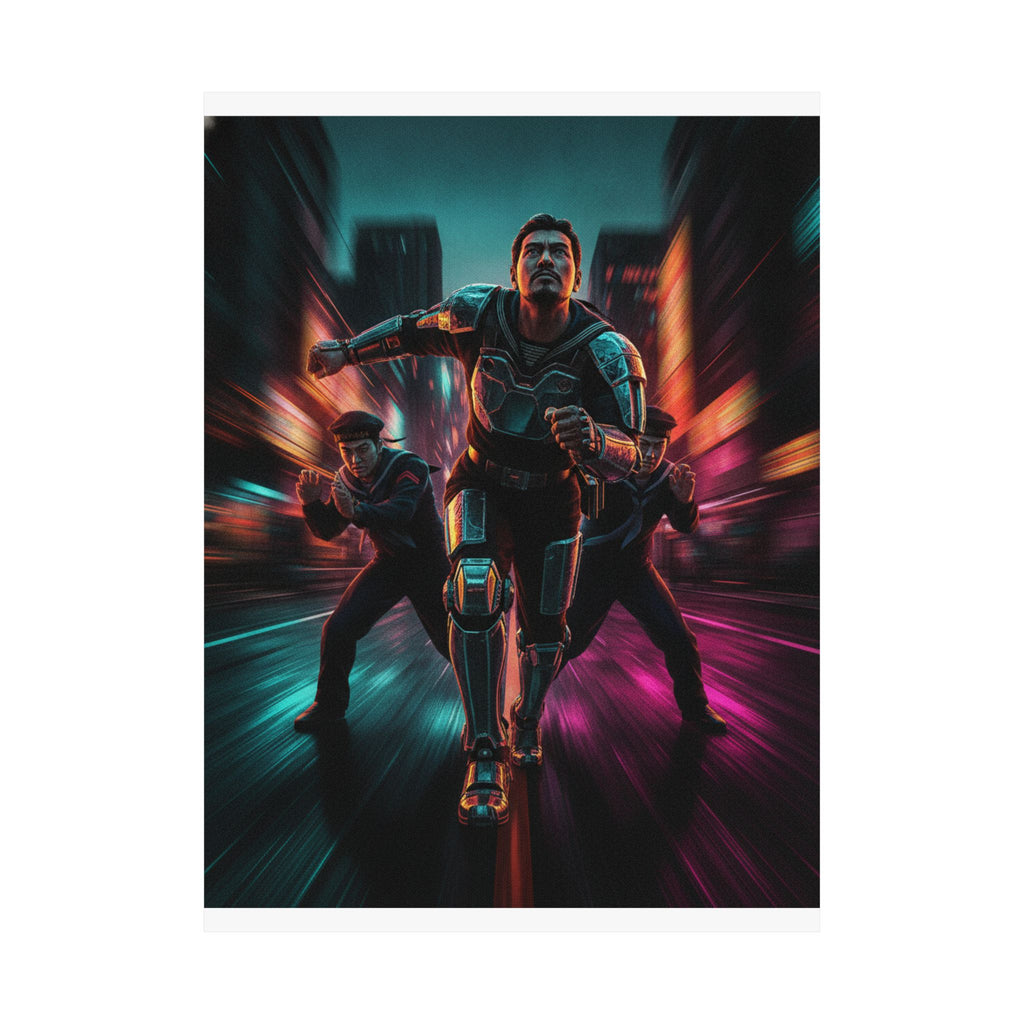 Fast Furious — Sailor Tanaka Ichitarō, From The Series Mirror Of Army And Navy Heroes — Matte Poster