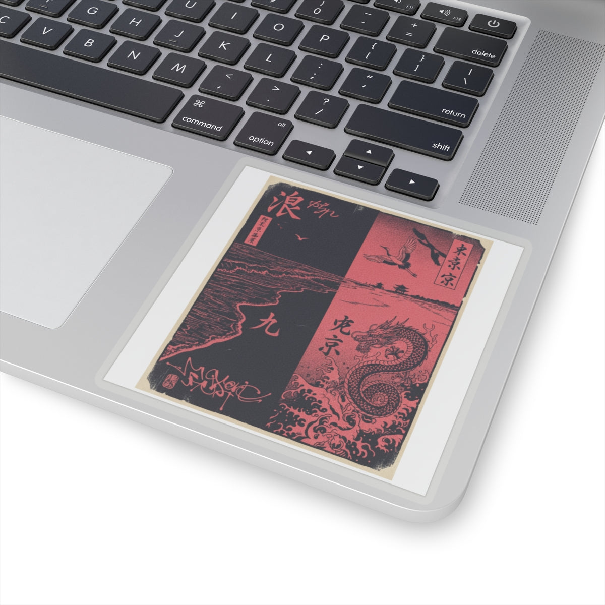 Japanese Street kiss-cut sticker — product view 17