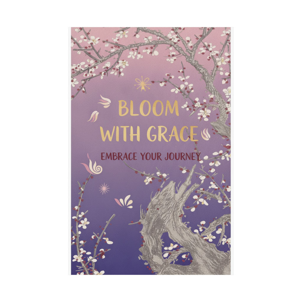 Affirmation — Plum Tree In Blossom — Matte Poster
