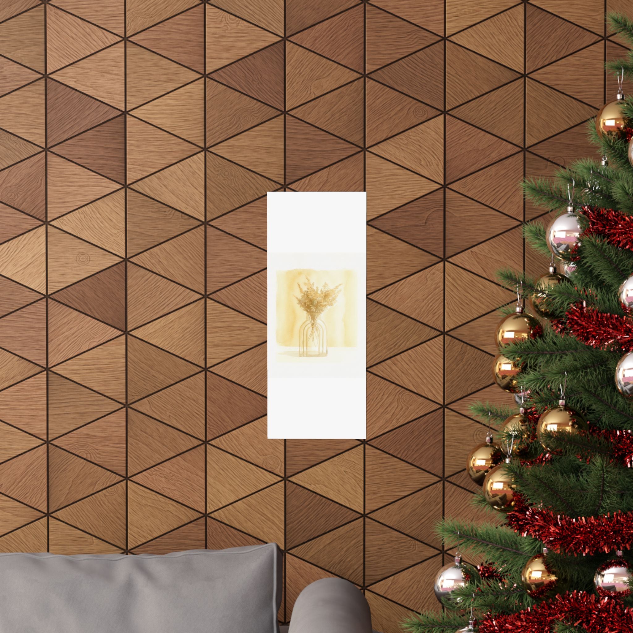 Watercolor — Flowers — Matte Poster